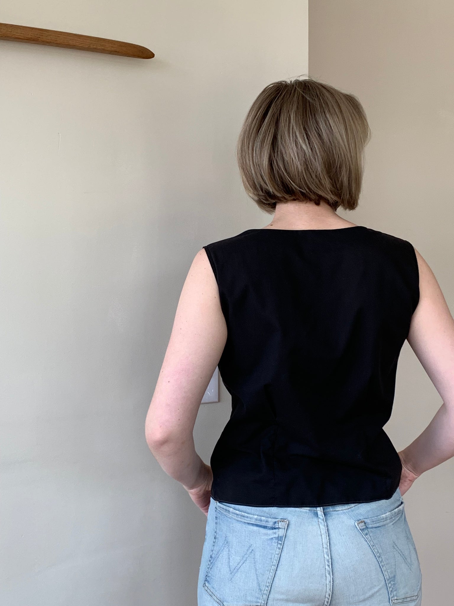 Vintage collared blouse