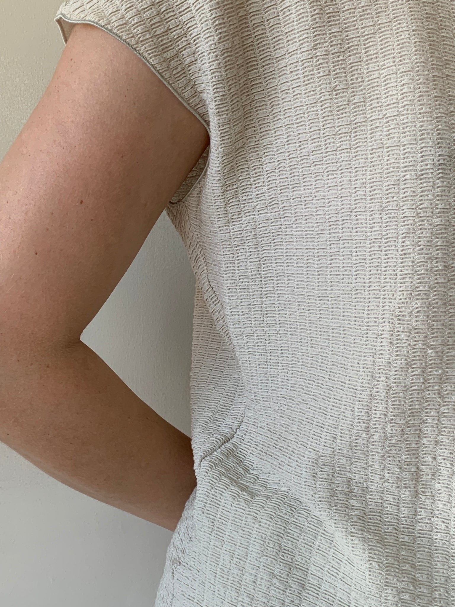 Armani Collezioni shirred shirt