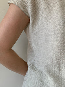 Armani Collezioni shirred shirt