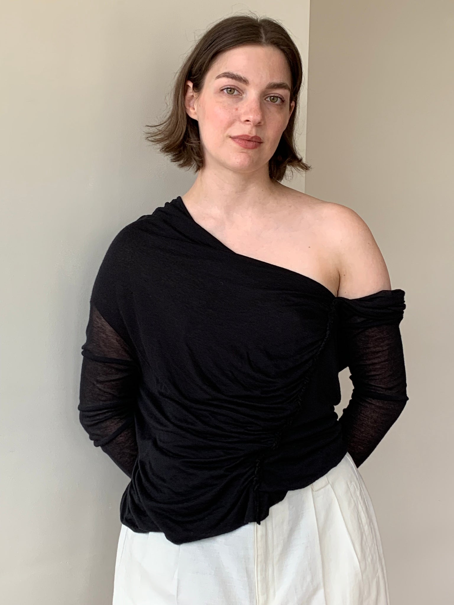 Rick Owens Lilies off shoulder top