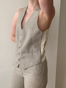 1980s YSL pant suit