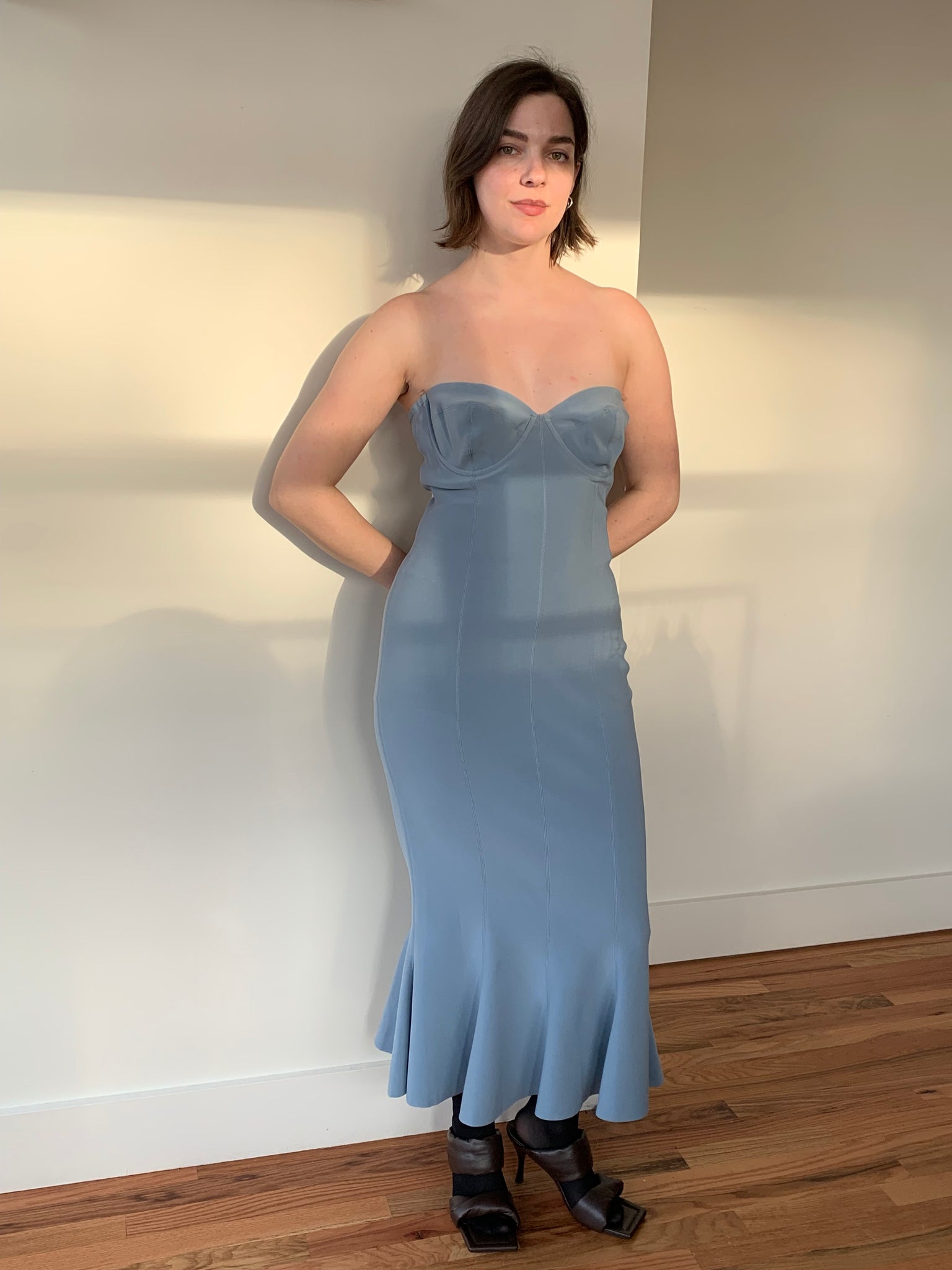 Norma Kamali midi dress