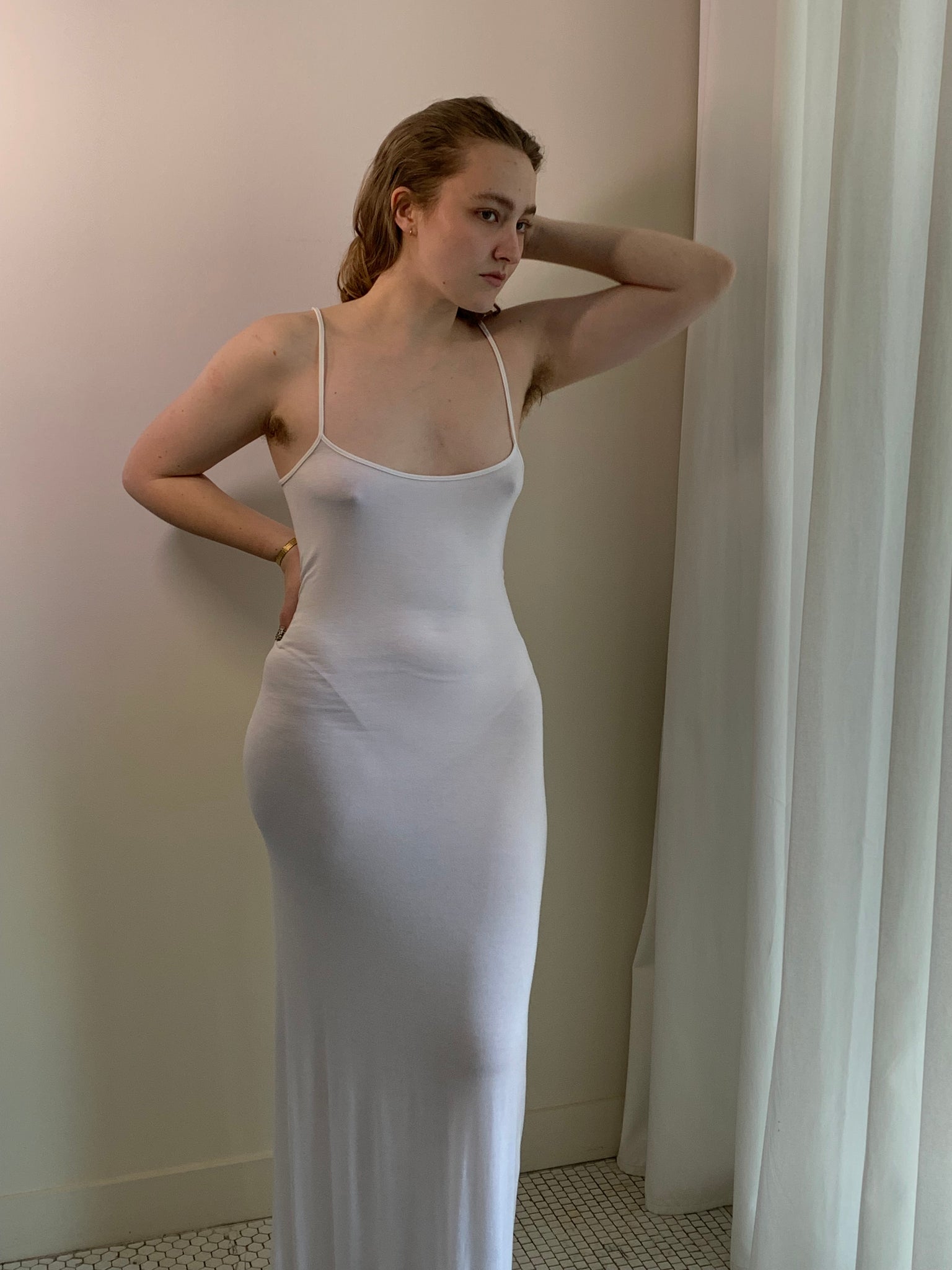 the row jersey dress The Row - Yule ribbed cotton-jersey midi dress