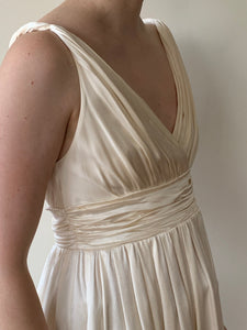 DKNY silk empire top