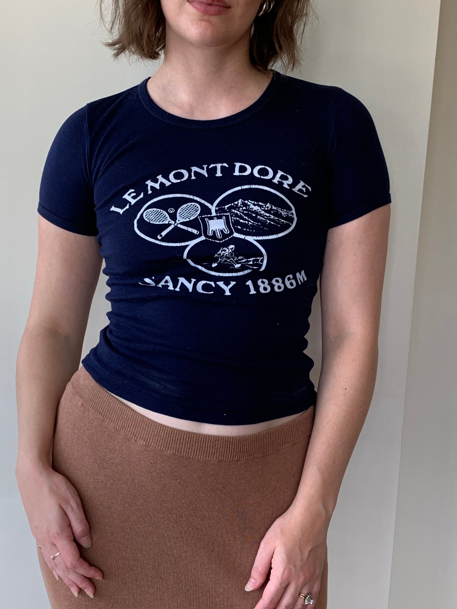 Vintage French mountain t-shirt