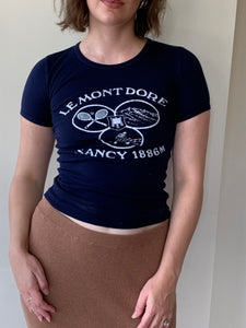 Vintage French mountain t-shirt
