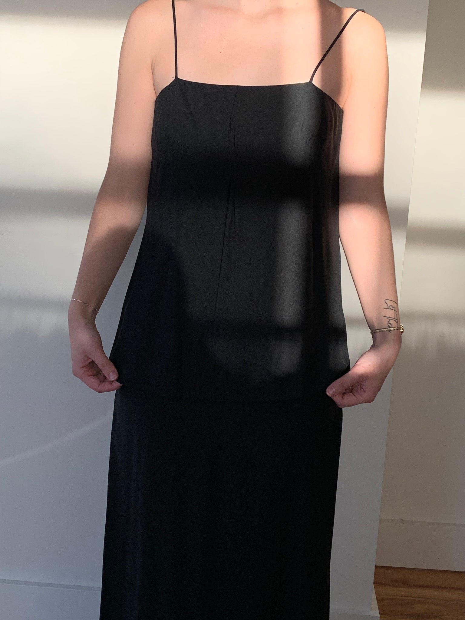 Two-piece column dress