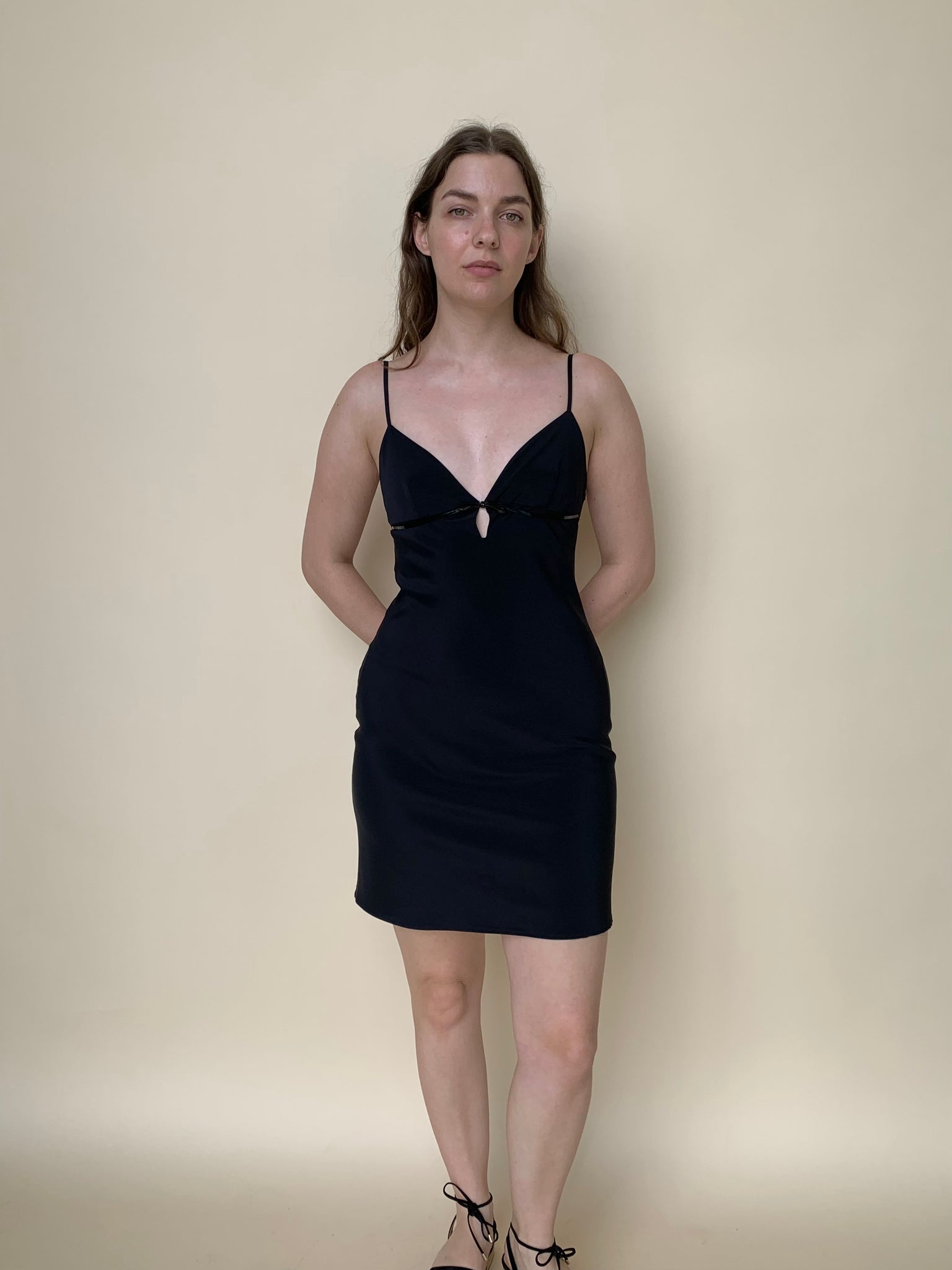 Prada triangle mini dress