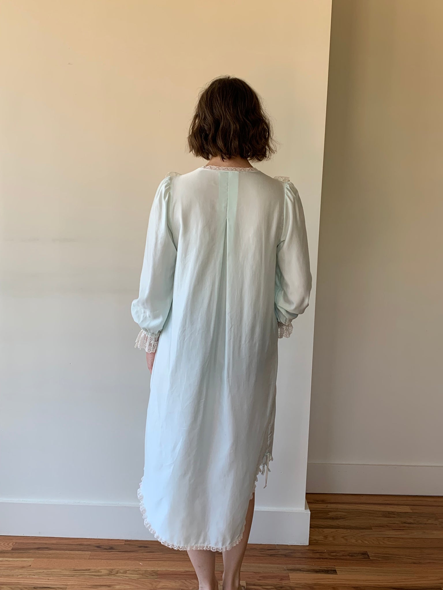 1970s Dior lace nightgown