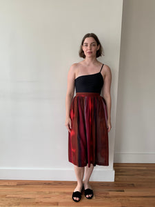 Vintage French ombré skirt