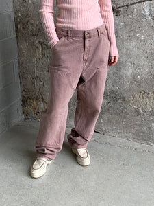 pink Carhartt WIP Double Knee pants