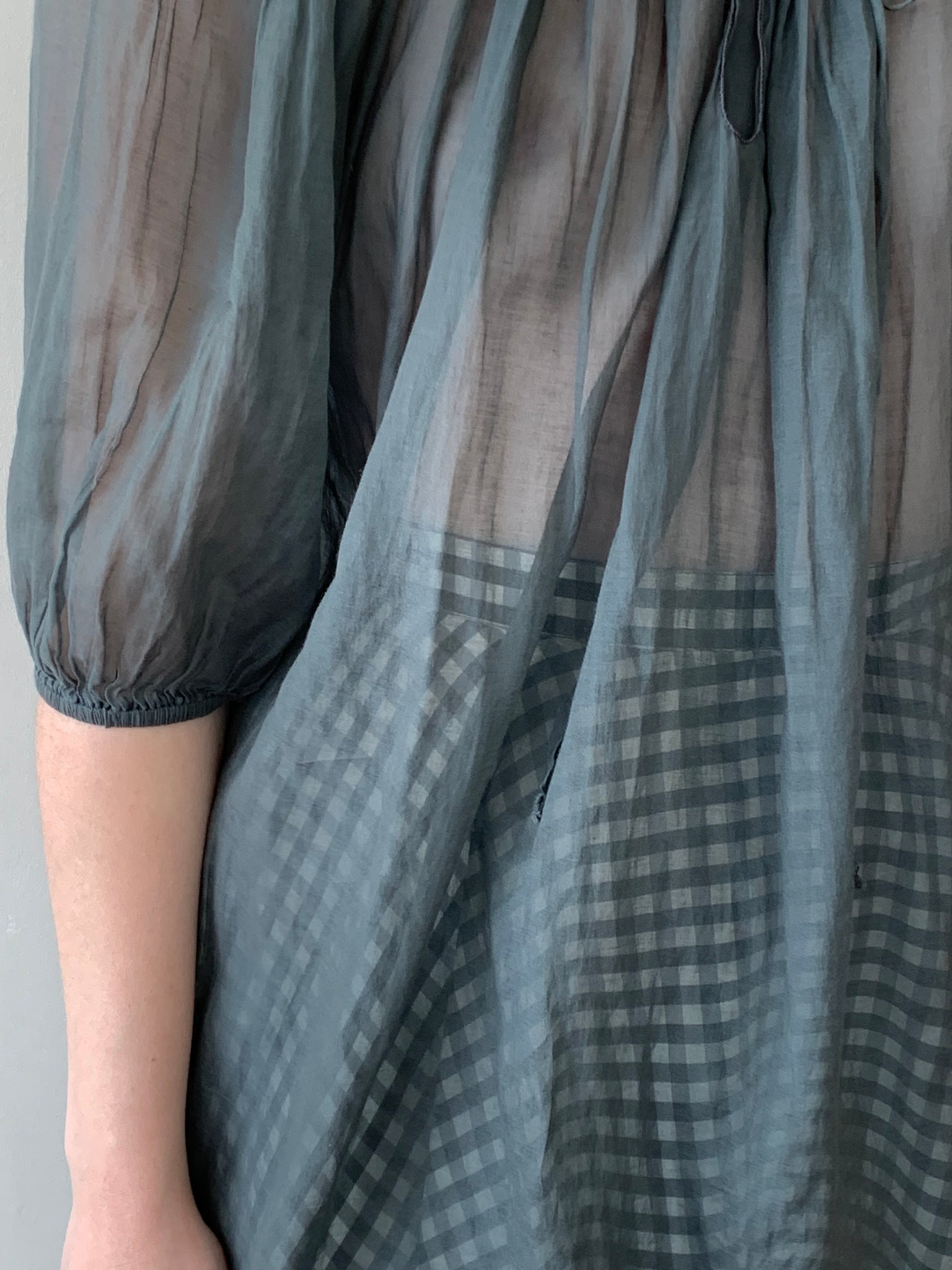 Aspesi sheer tunic top