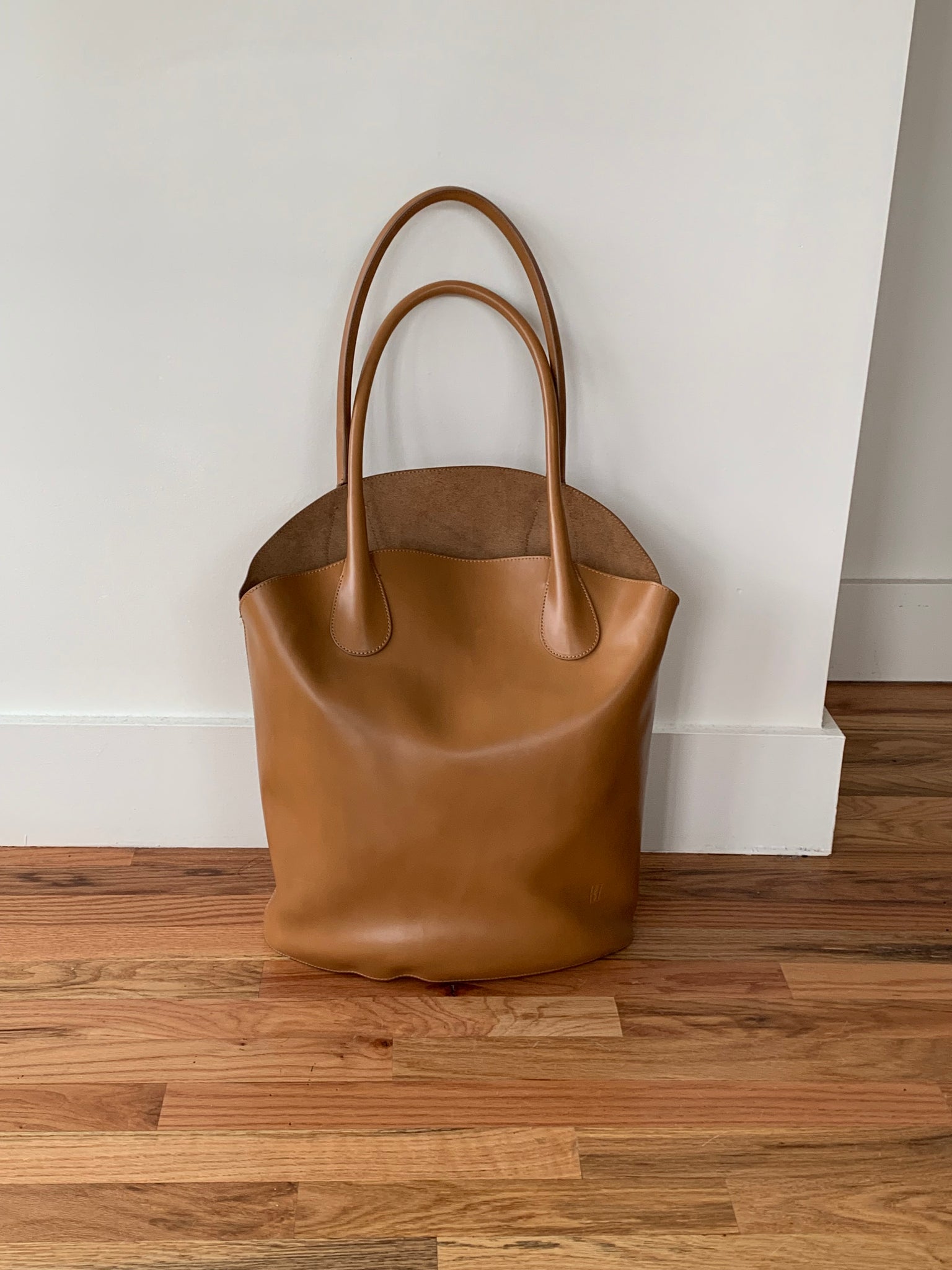 By Malene Birger leather tote bag