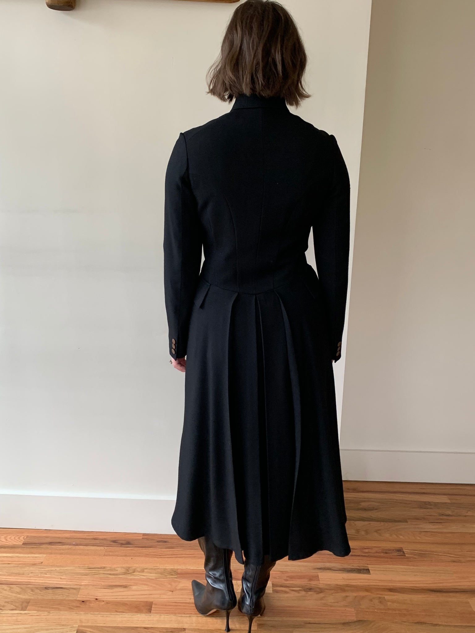 Double RL fitted coat