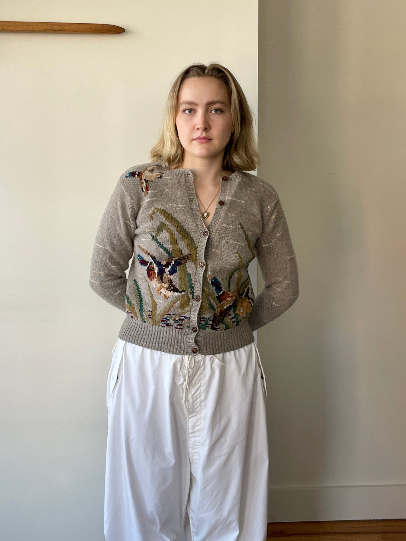 Ralph Lauren vintage duck cardigan