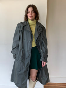 Vintage wool mini skirt