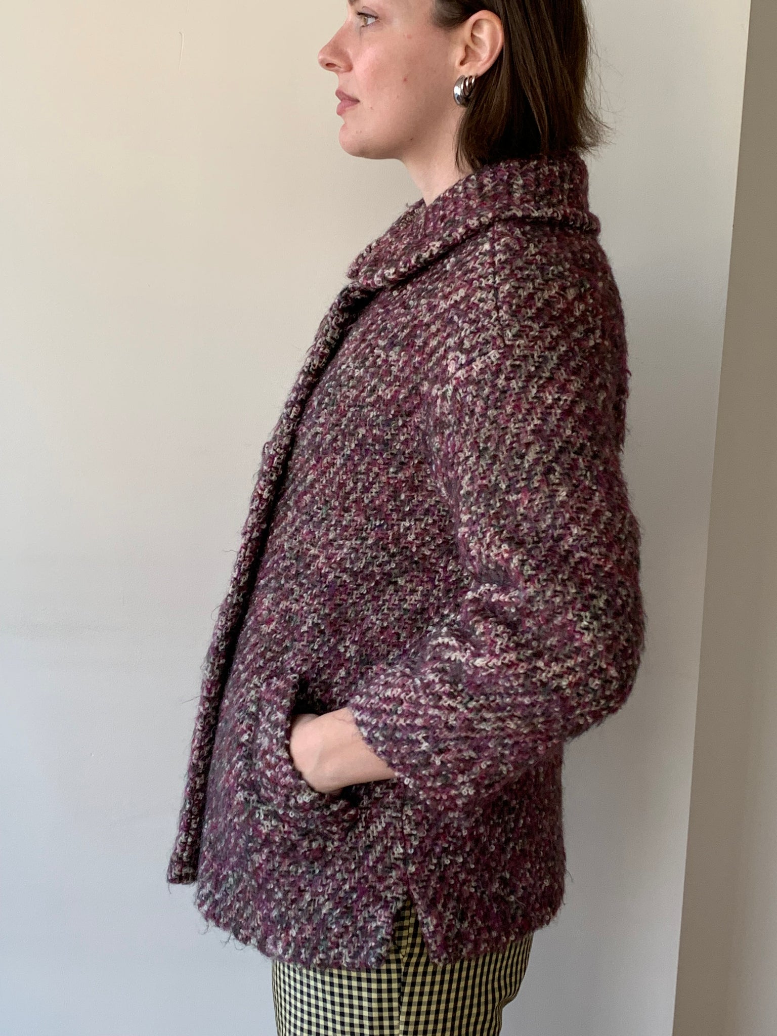 1960s wool jacket and top set