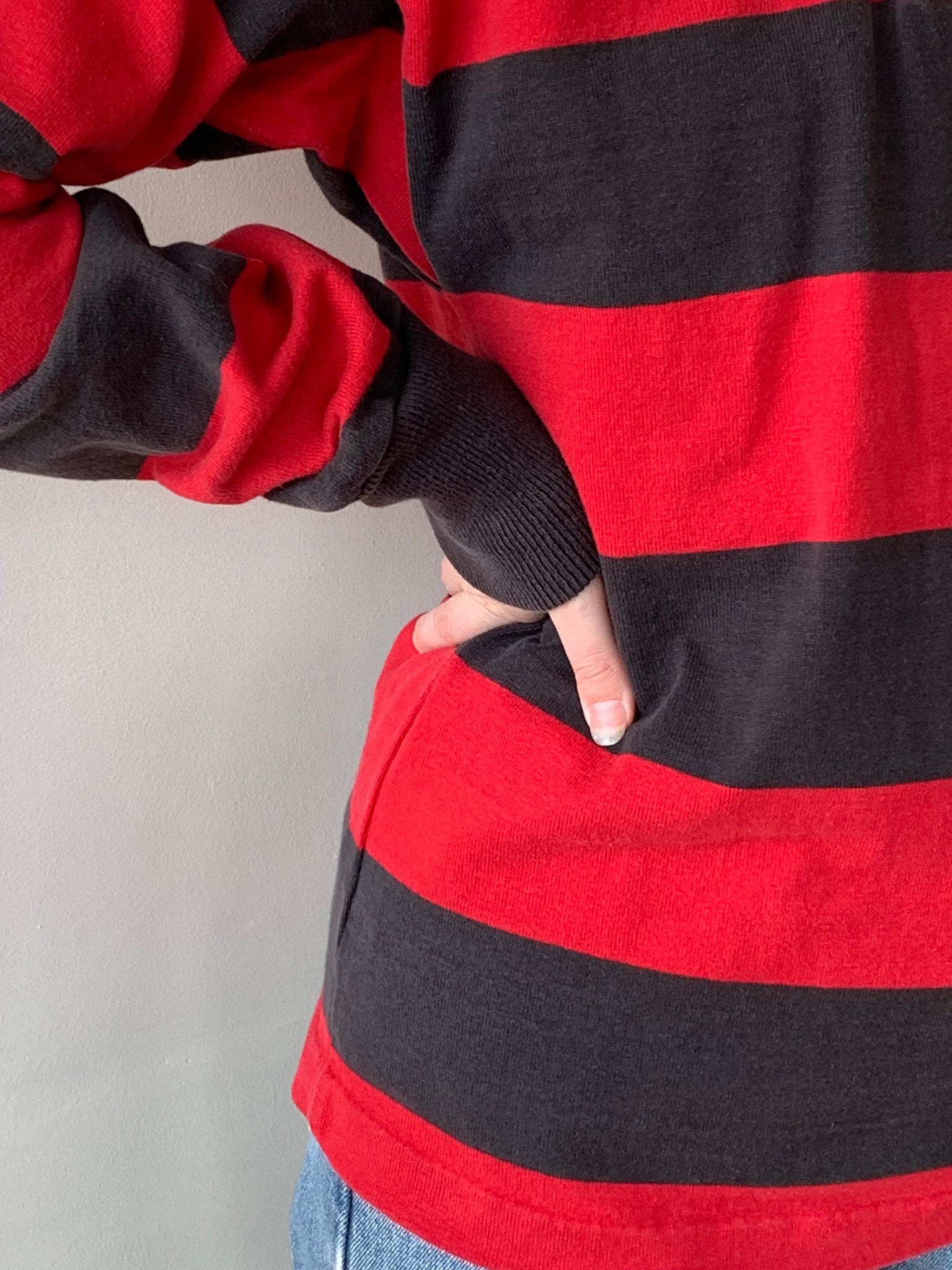 Vintage rugby polo shirt