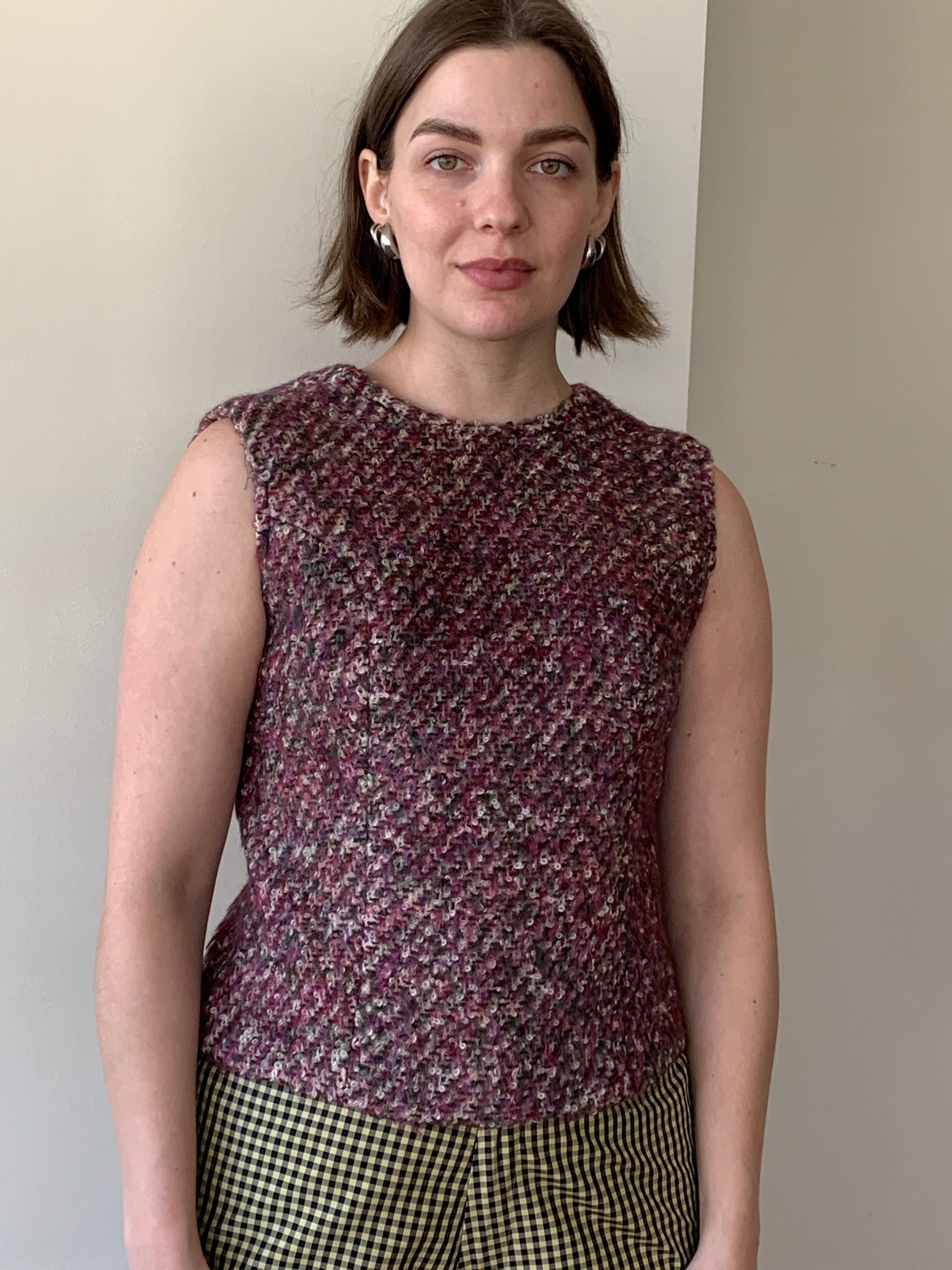 1960s wool jacket and top set