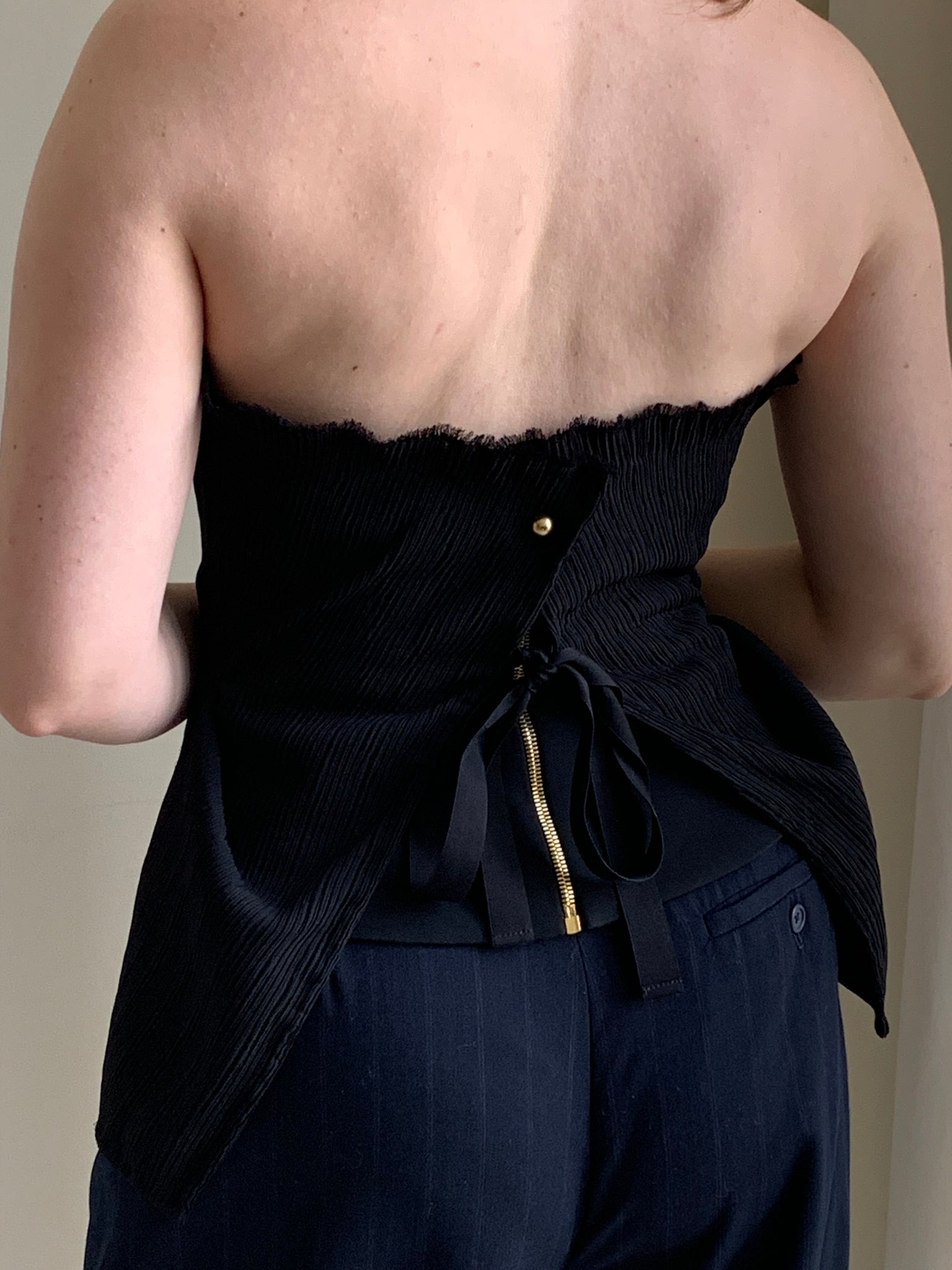 Roland Mouret halter bodice