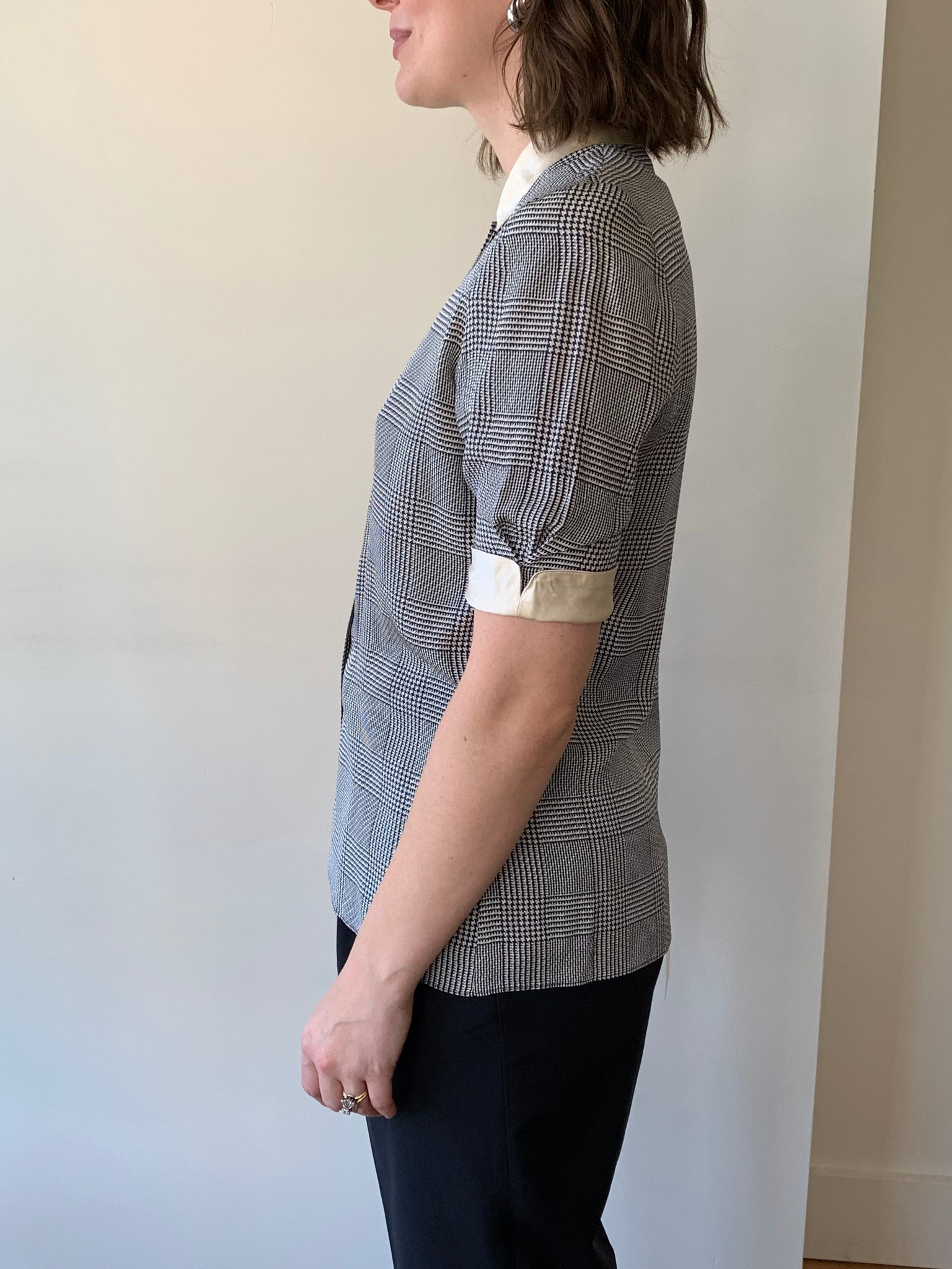 Gloria Sachs silk blouse