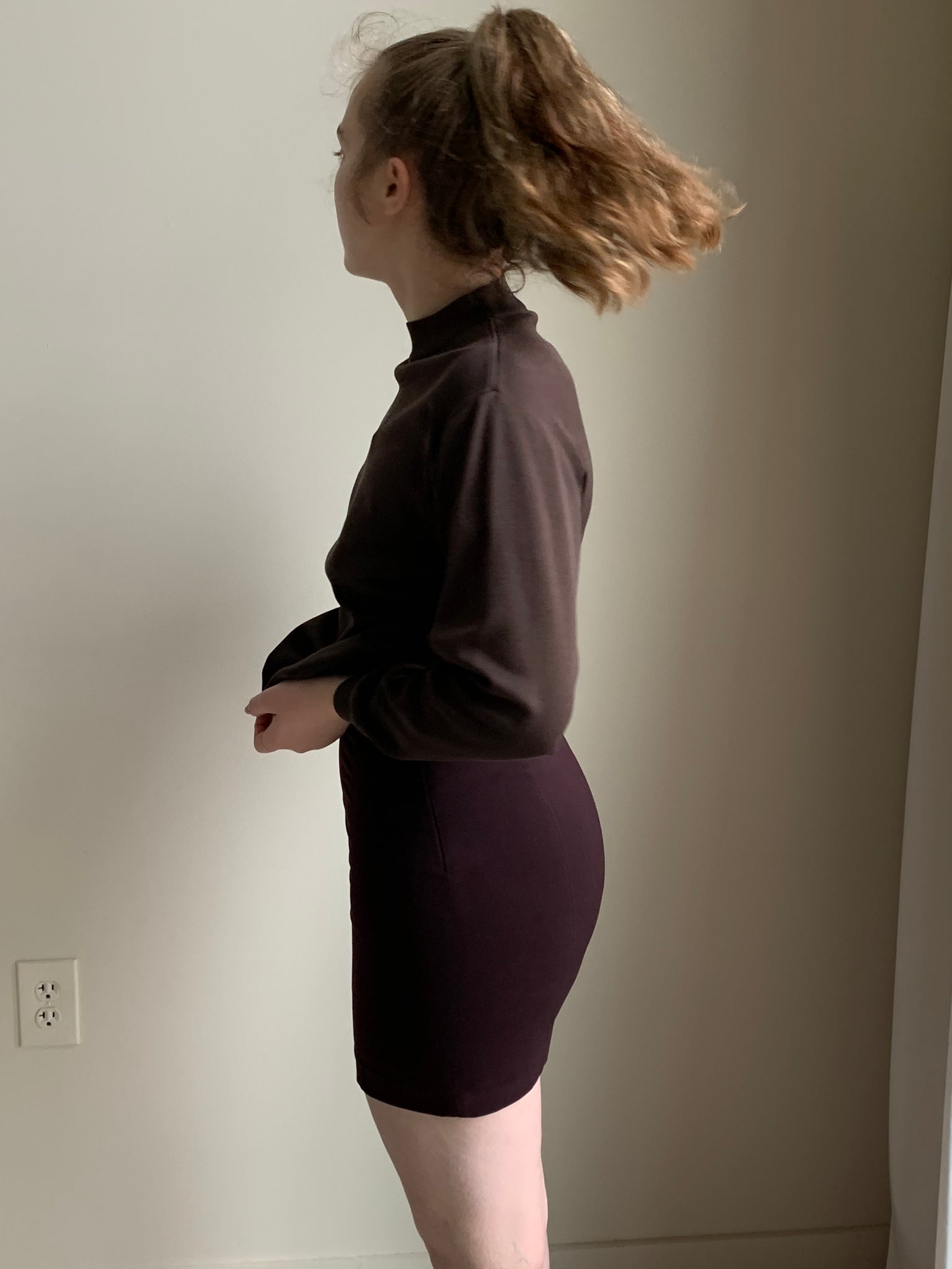bebe mini skirt