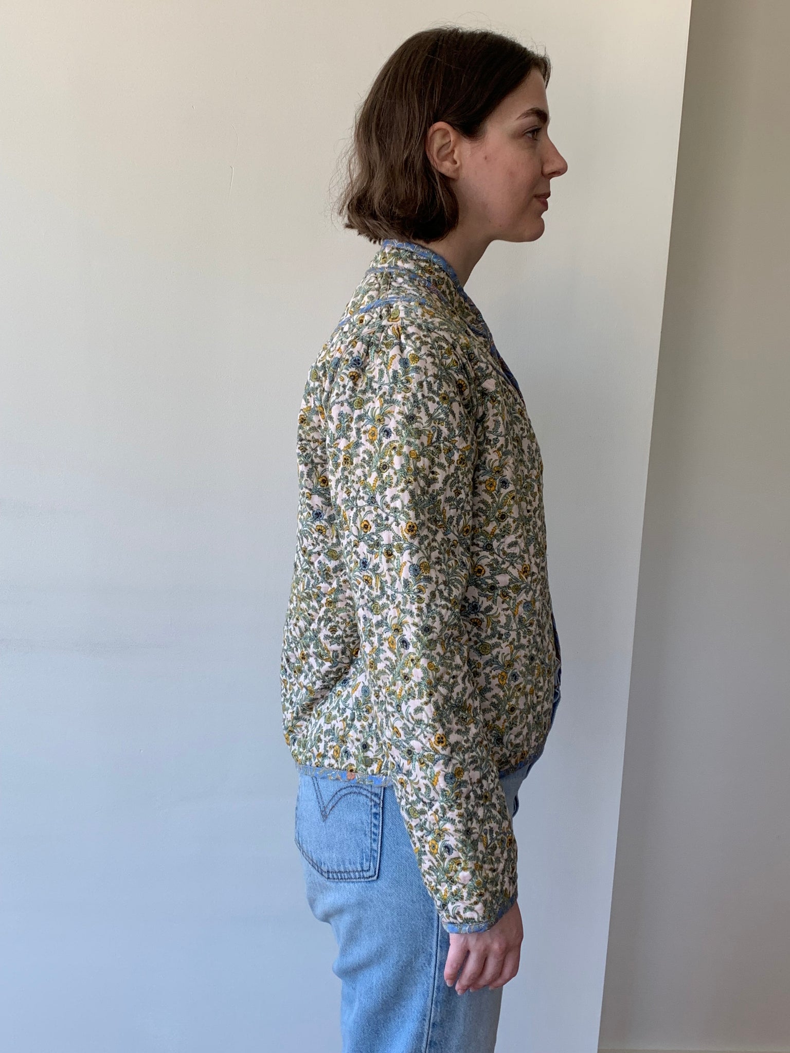 xirena floral quilted jacket