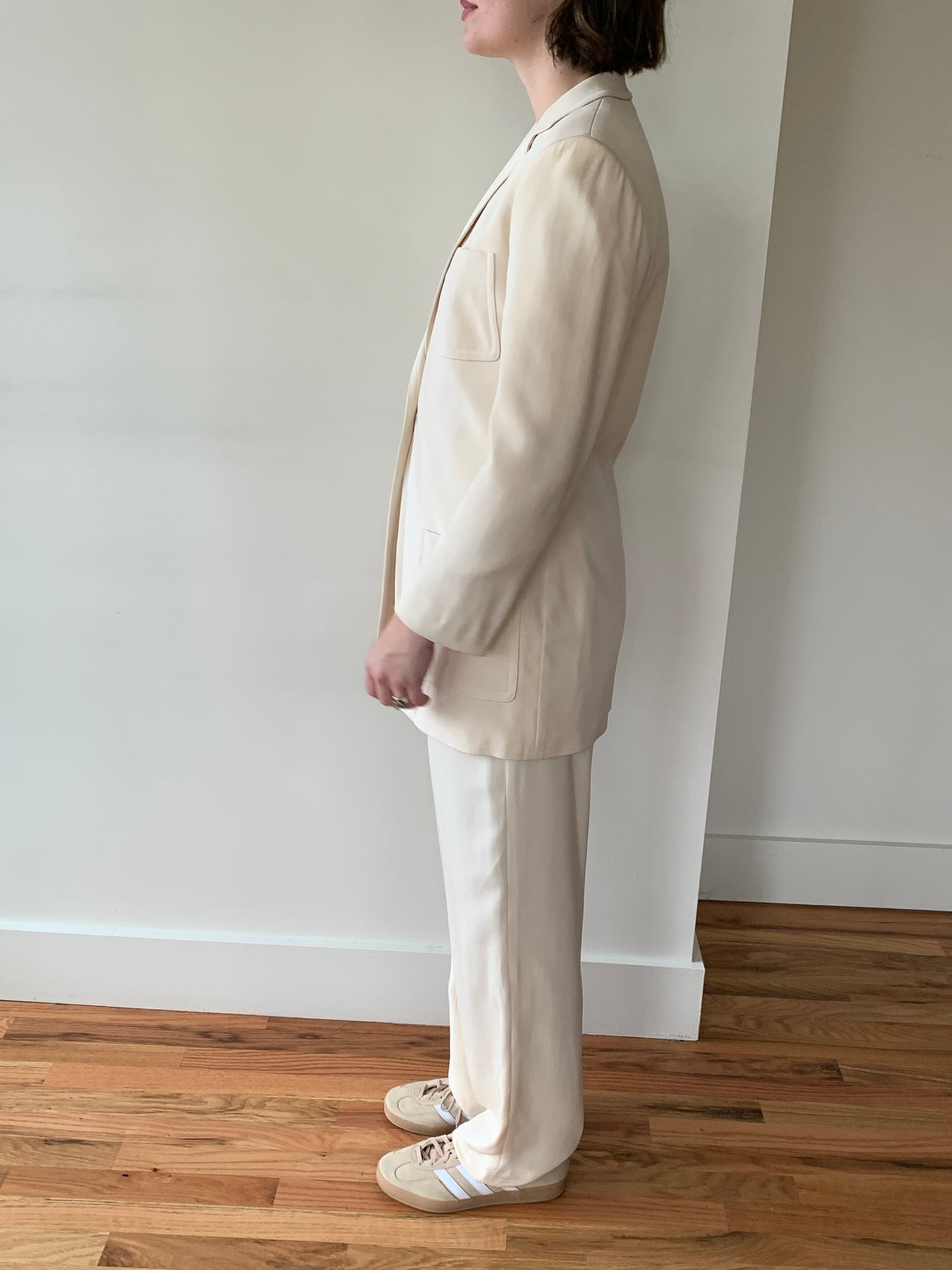 Worth silk pant suit