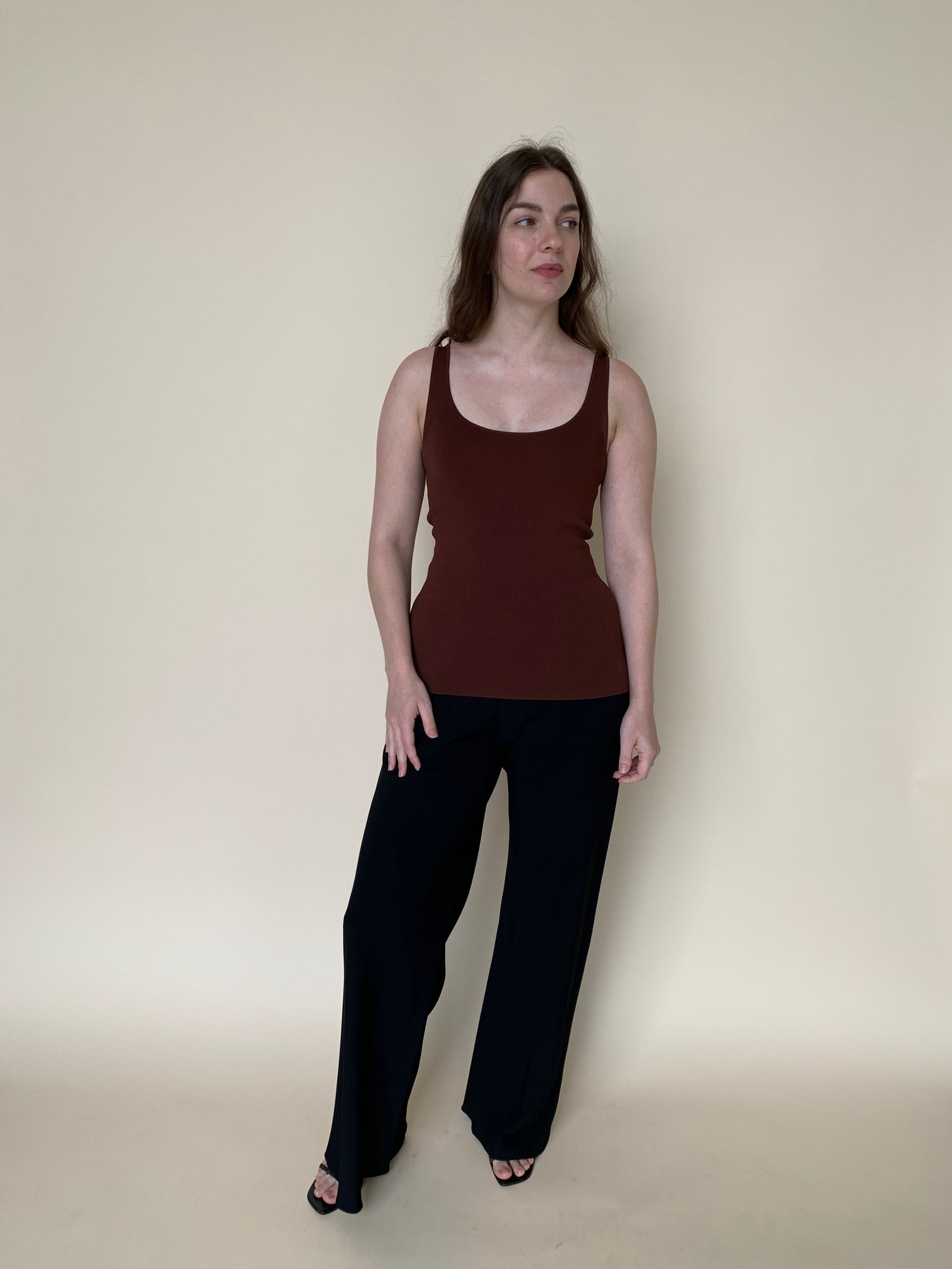 Totême brown tank