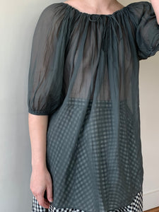 Aspesi sheer tunic top