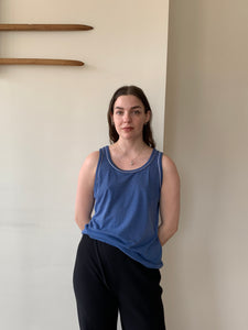 Vintage blue tank top