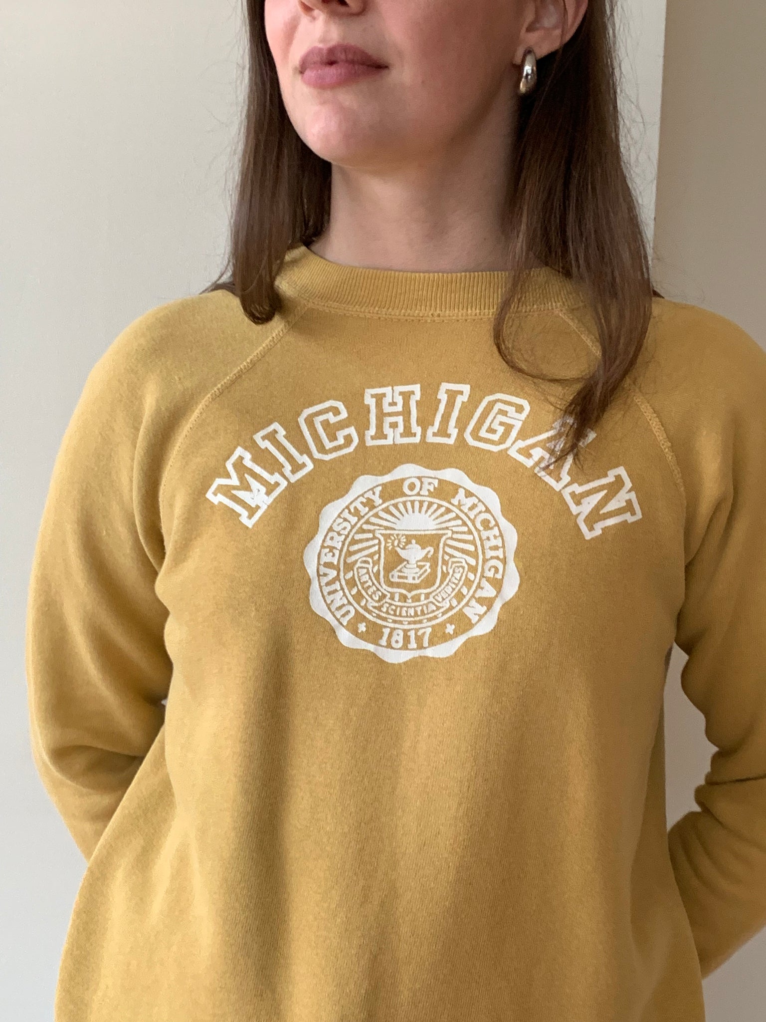1950s UofM sweatshirt