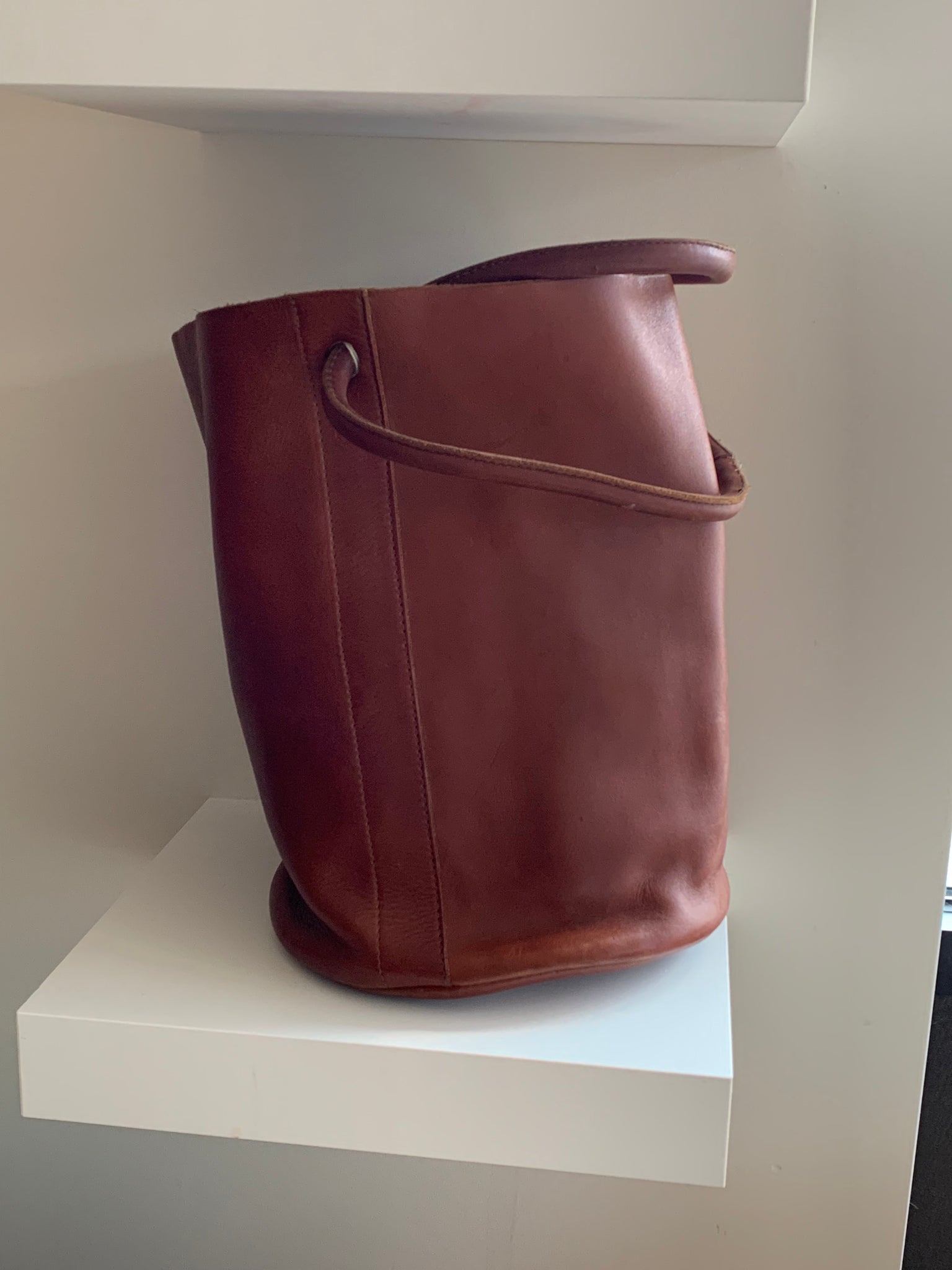Are Studio leather shoulder bag