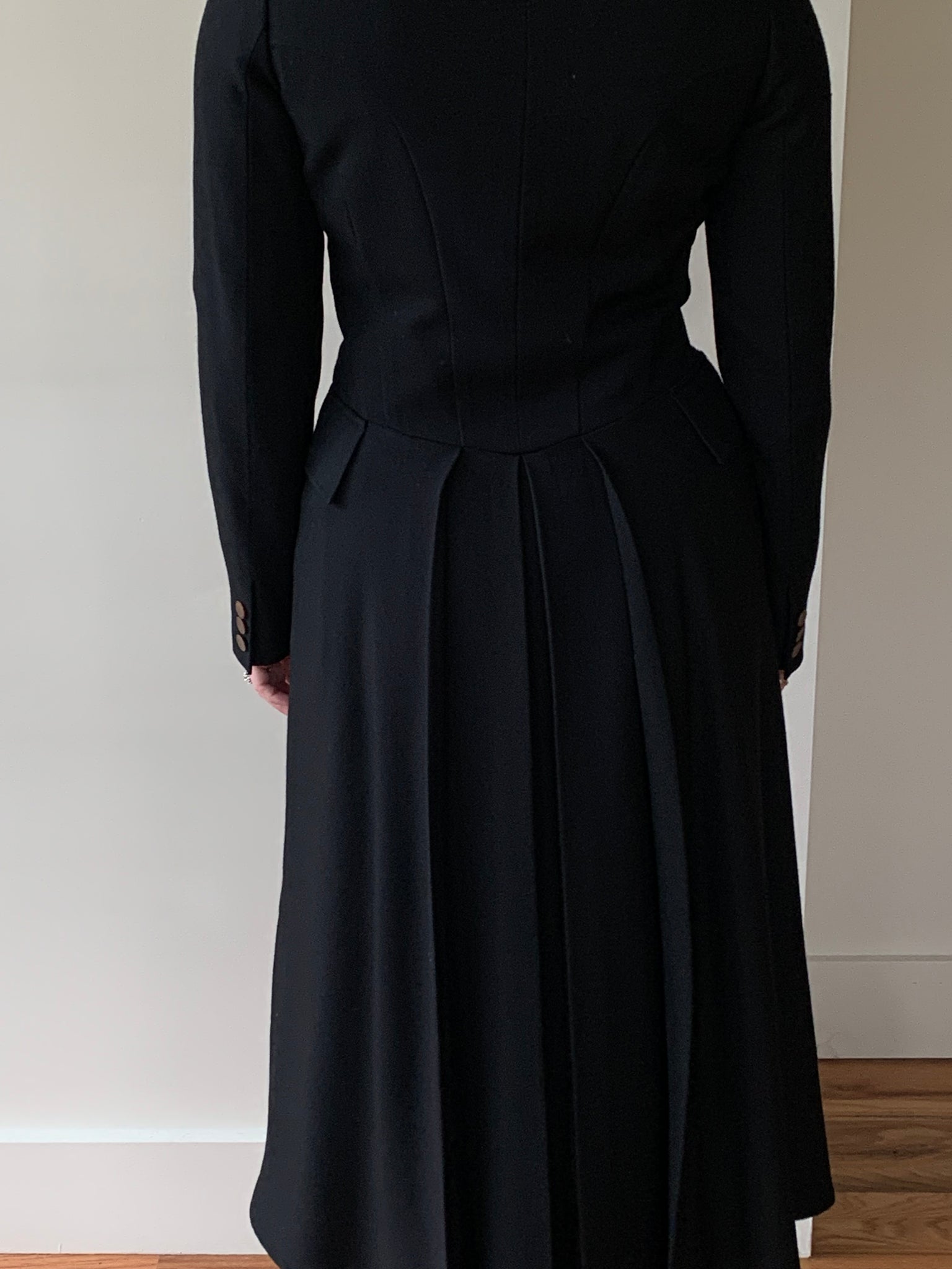 Double RL fitted coat