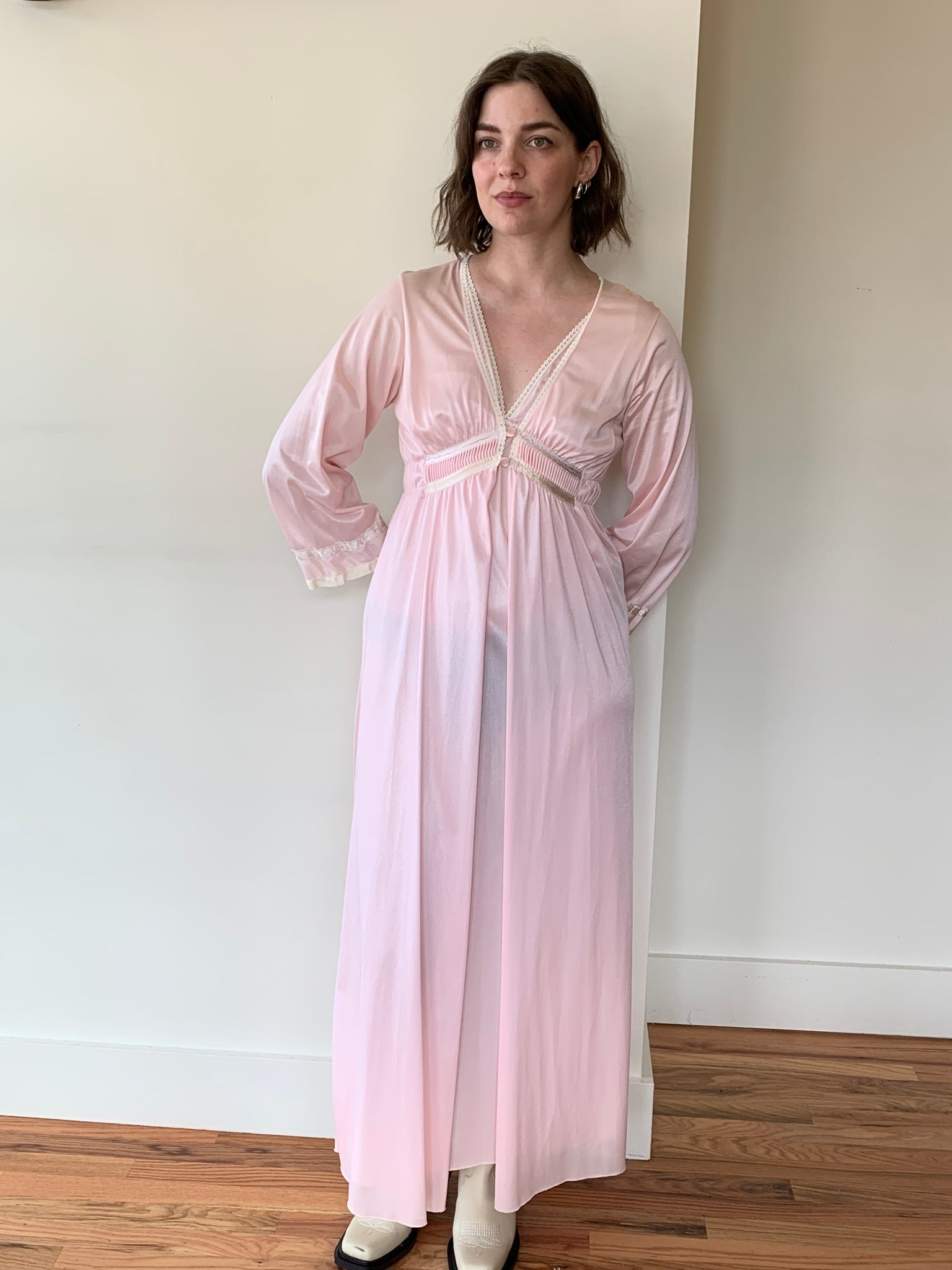Vintage slip dress and jacket