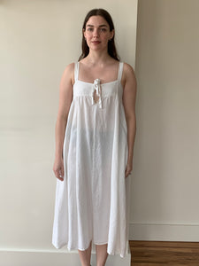 Sunday Morning linen smock dress
