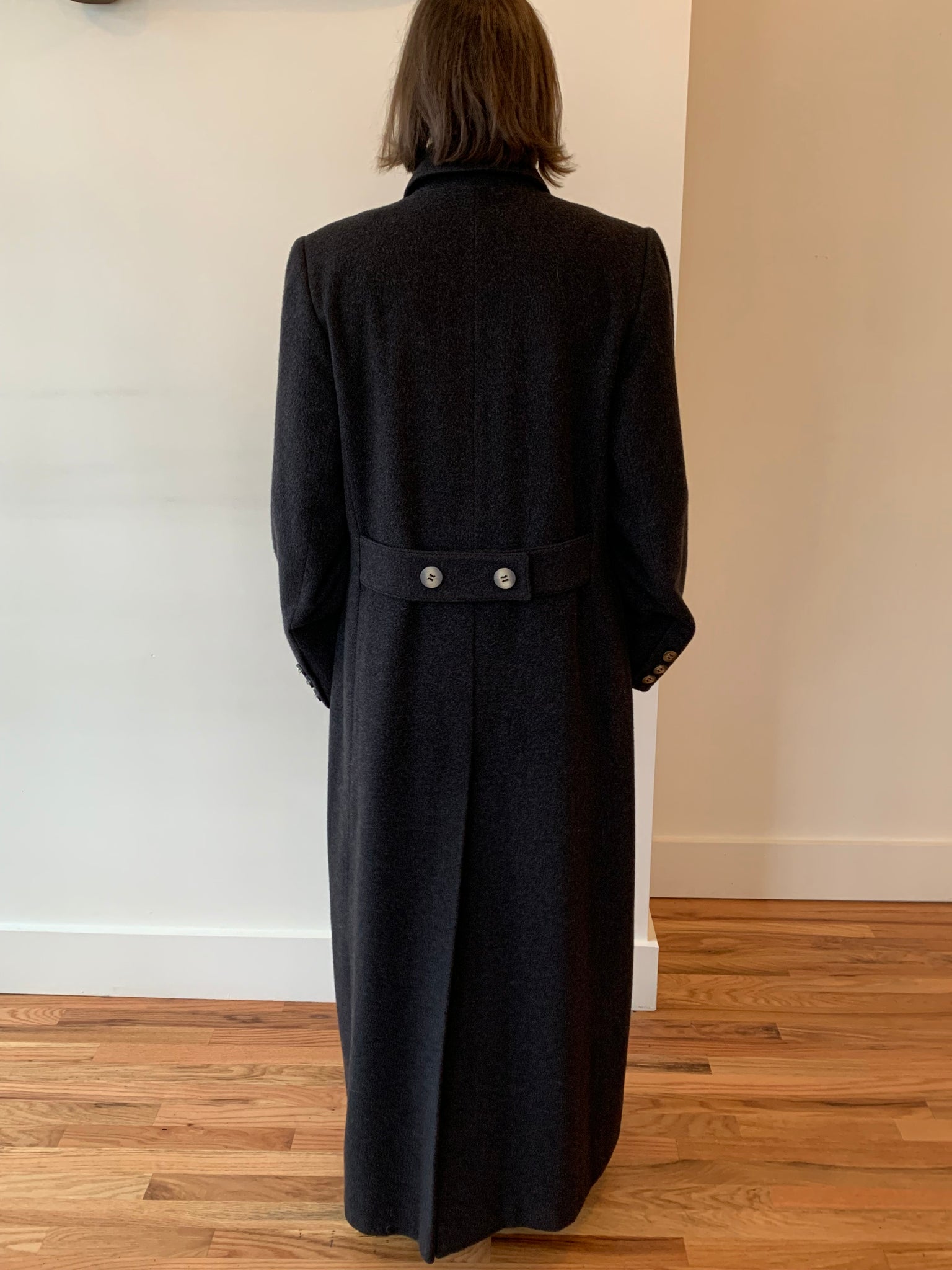 Jacobson’s wool and cashmere overcoat