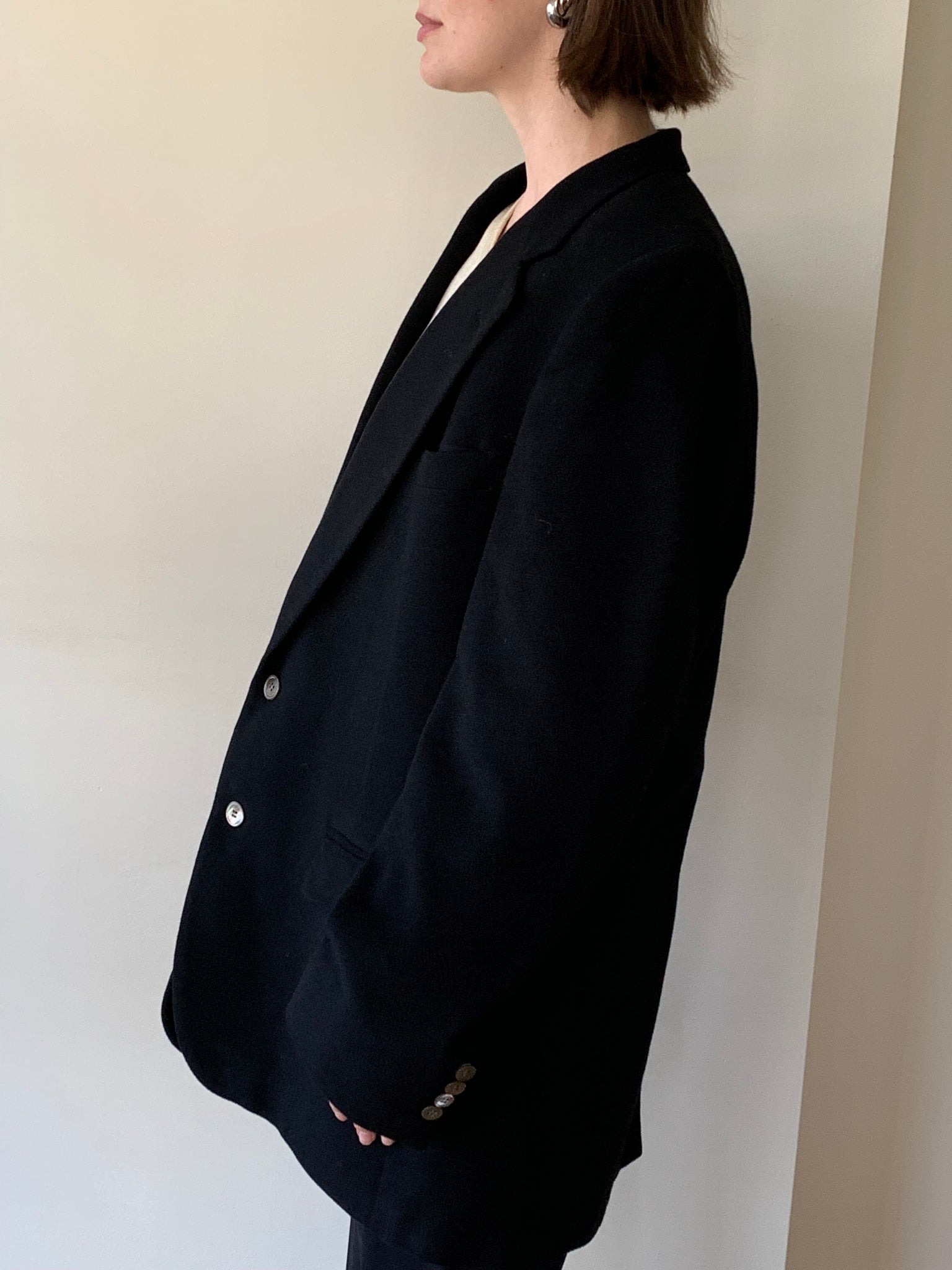 Vintage cashmere blazer