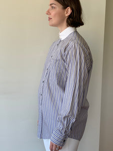 Vintage Dior striped button down shirt