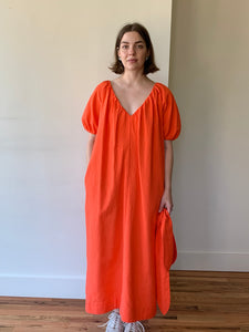 Mara Hoffman orange maxi dress