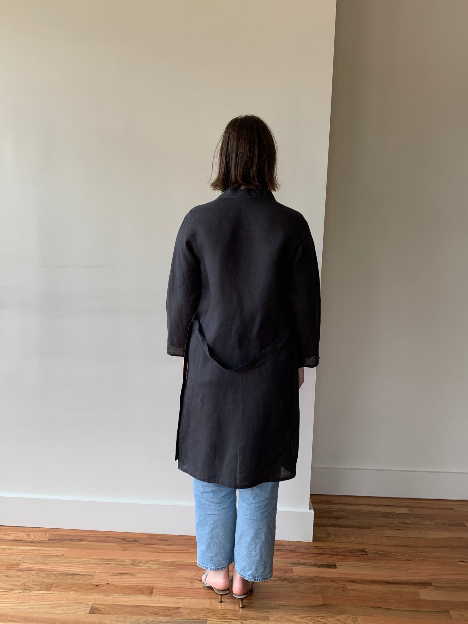 agnès b. linen shirt jacket