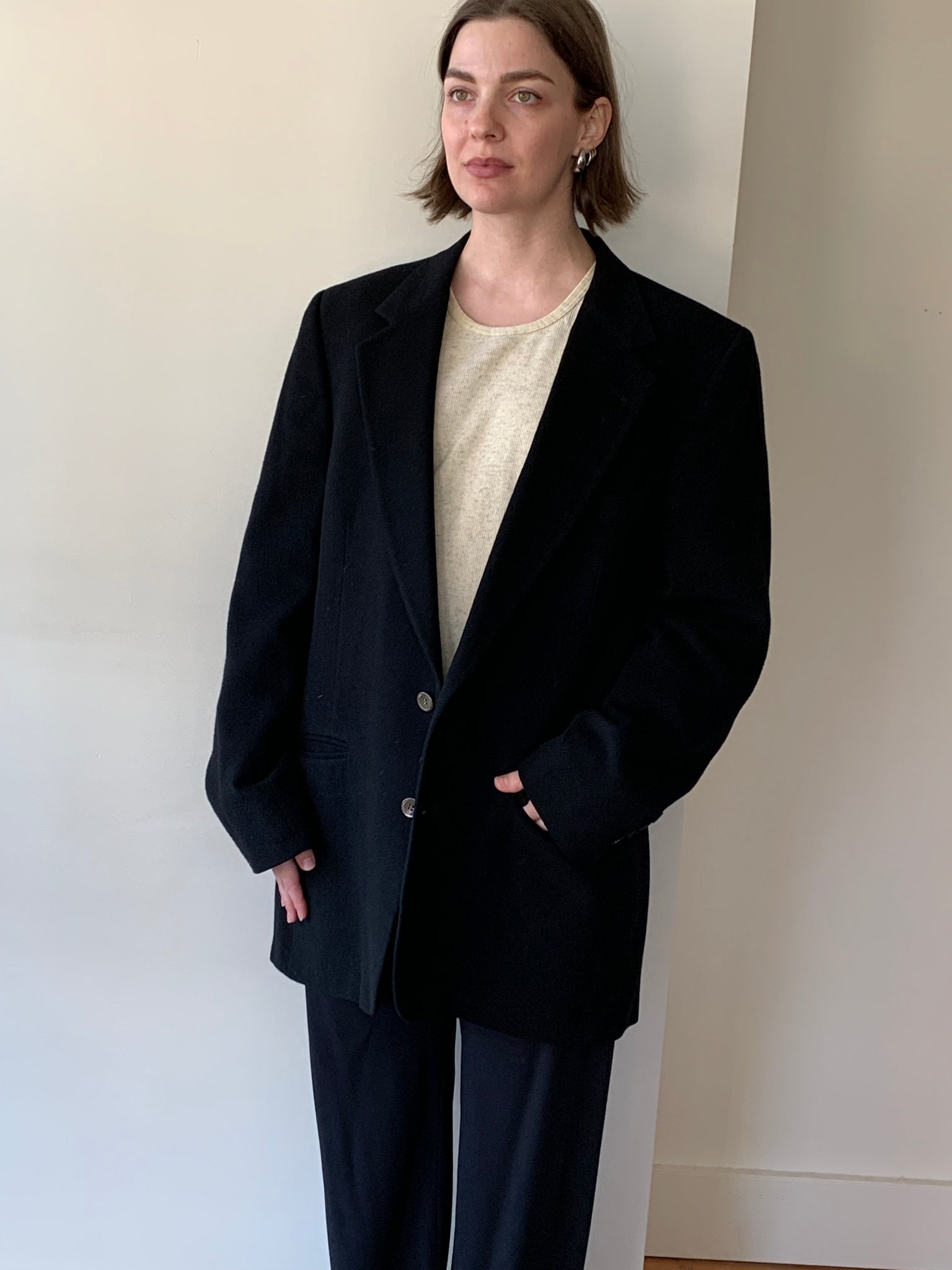 Vintage cashmere blazer
