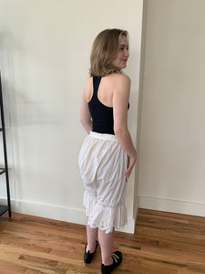 Cream antique bloomers