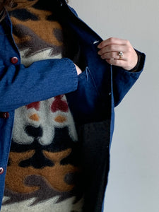 Denim work jacket