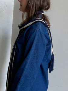 Denim work jacket