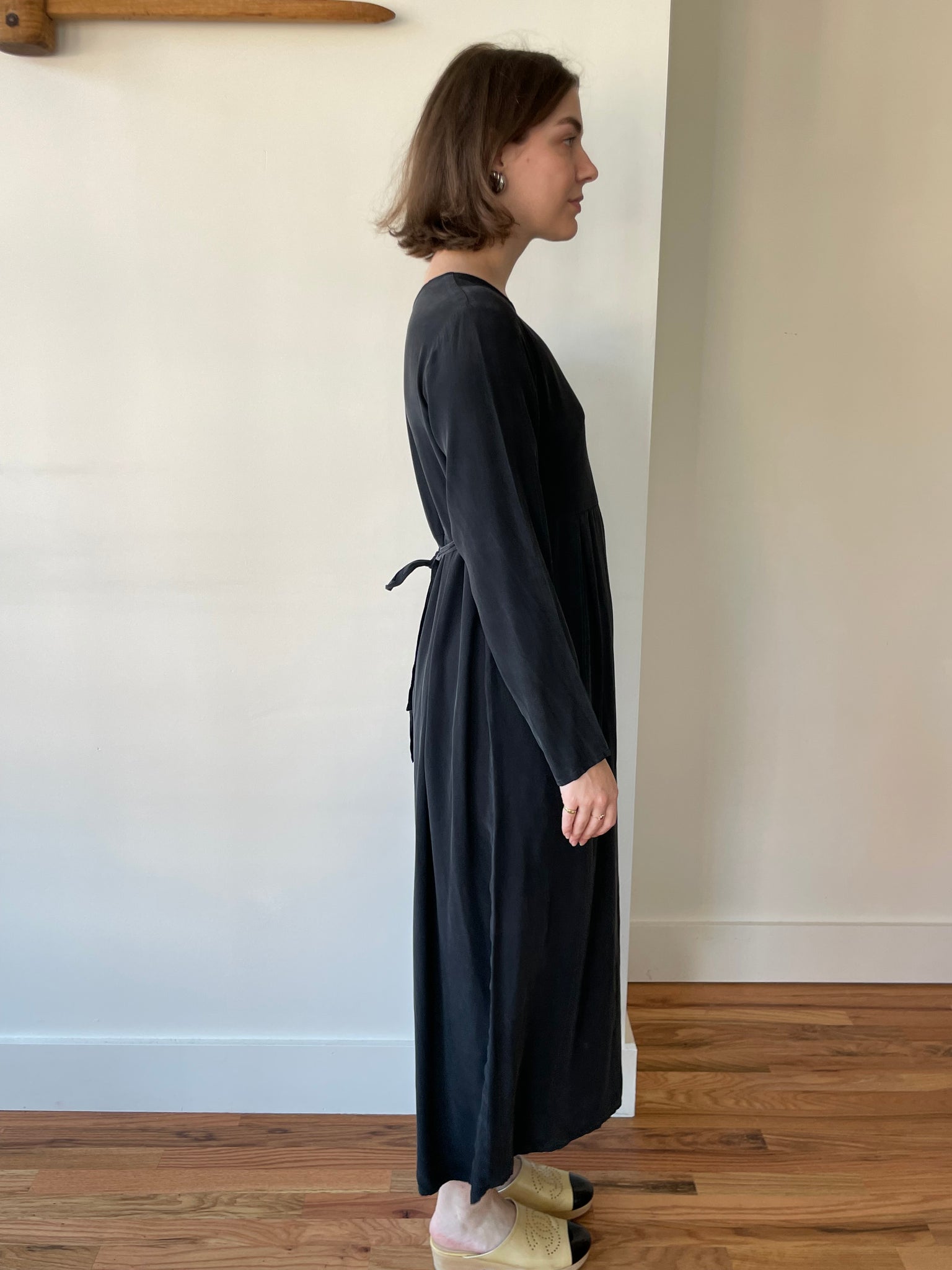 Vintage silk dress from Eileen Fisher