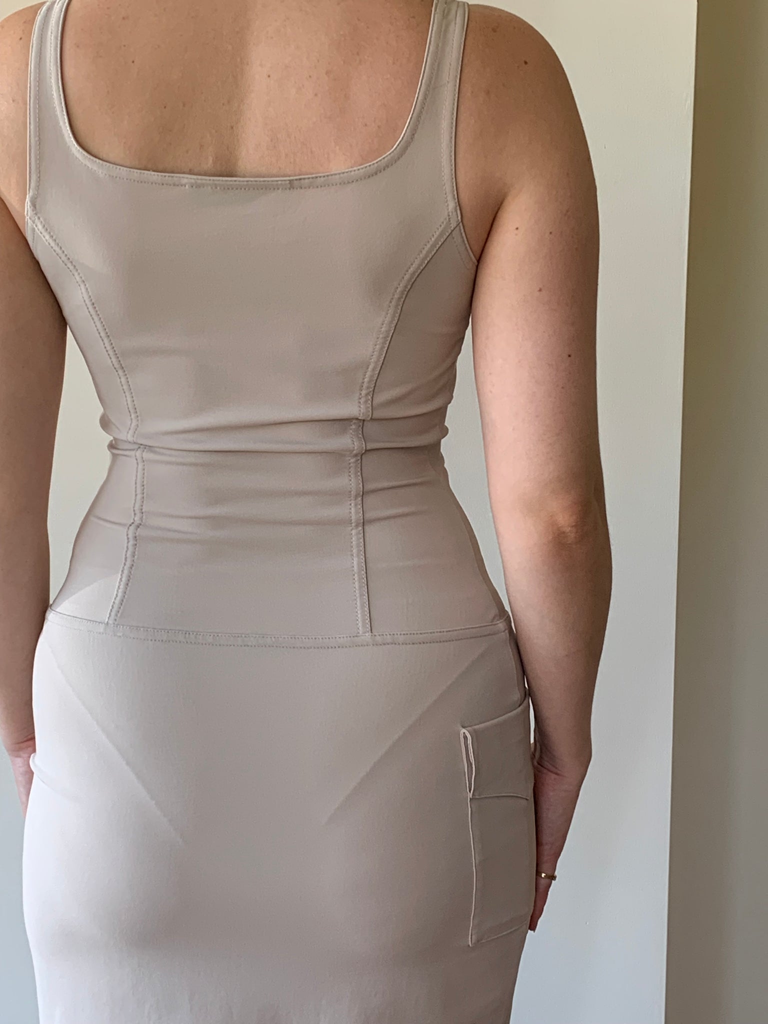 Vintage Nicole Miller drop waist dress