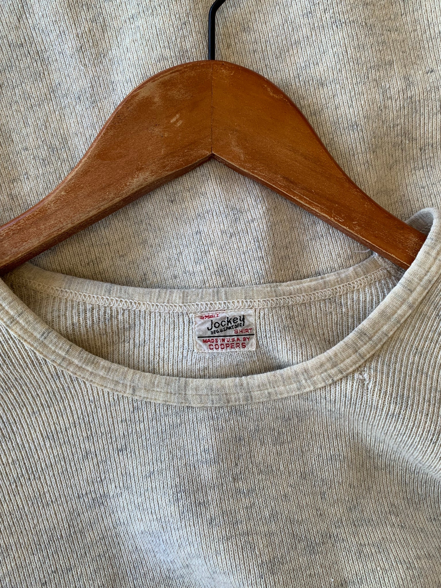 Early Jockey ribbed shirt
