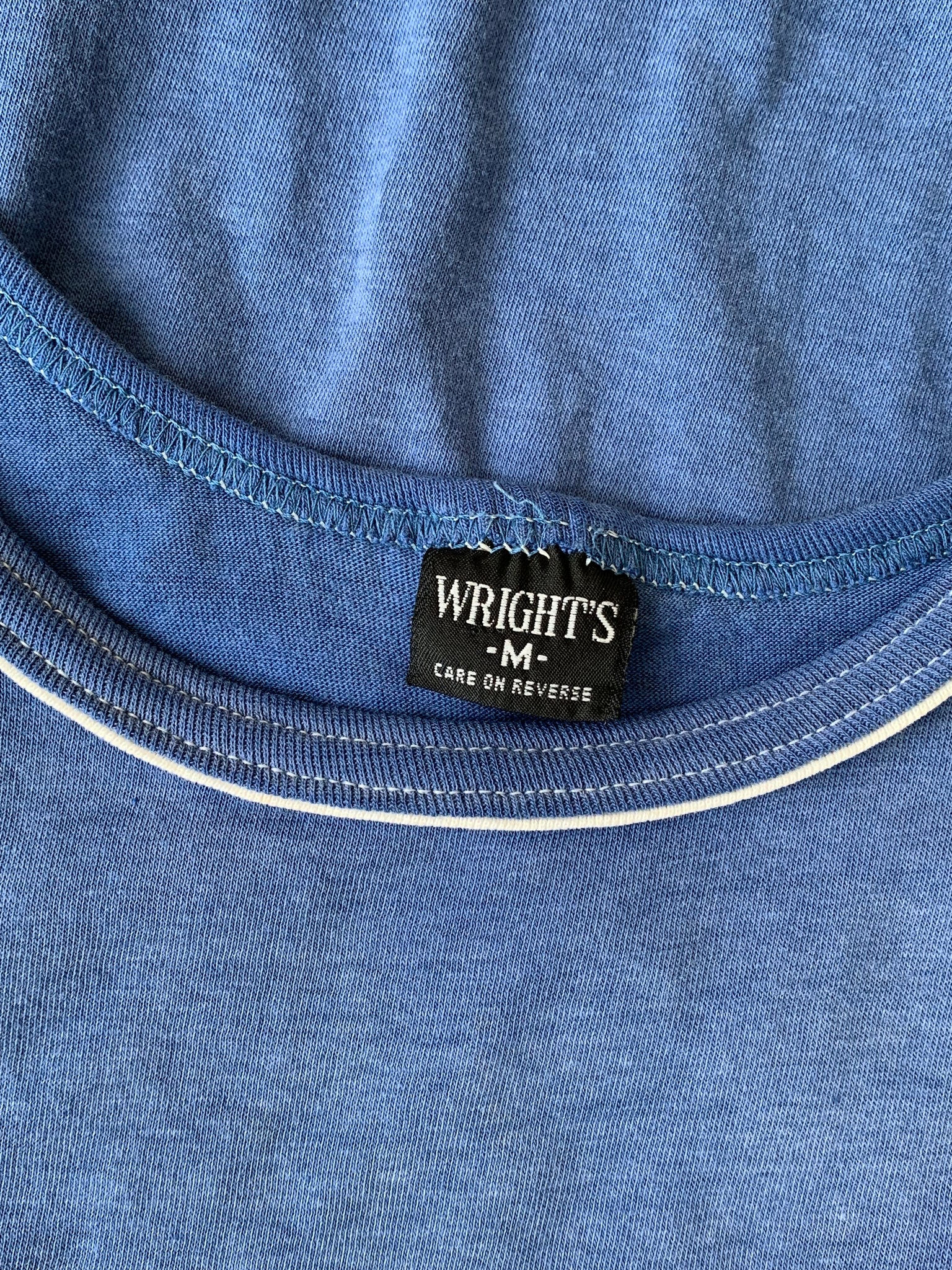 Vintage blue tank top