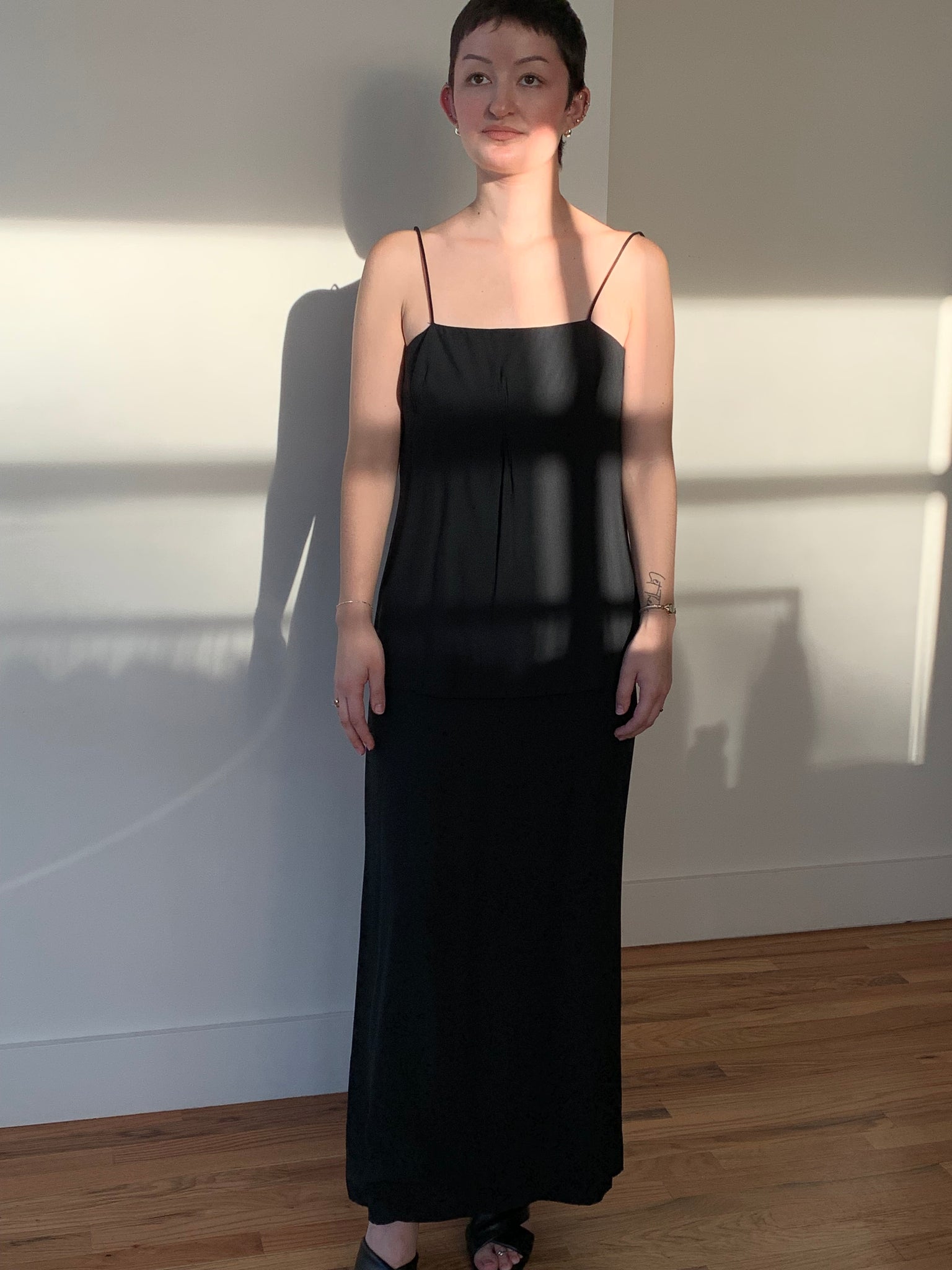 Two-piece column dress